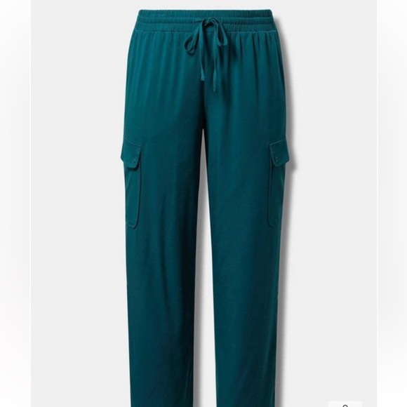 Wide Leg Cotton Pants - Picture 11 of 11